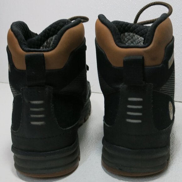 Timberland Light Soft Rubber Canvas Hiking Boots Shoes Footwear Men's Sz 9 - Picture 6 of 7